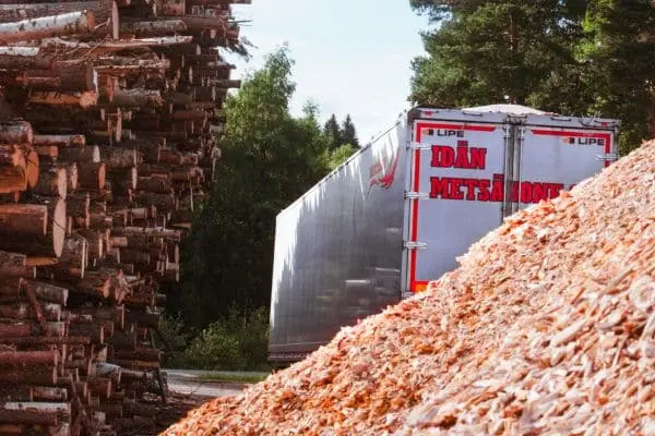 Idän Metsäkone - energiapuu